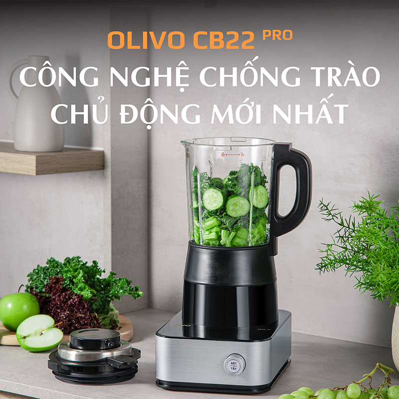 Máy Xay Nấu Sữa Hạt Olivo CB22 Pro Cao Cấp